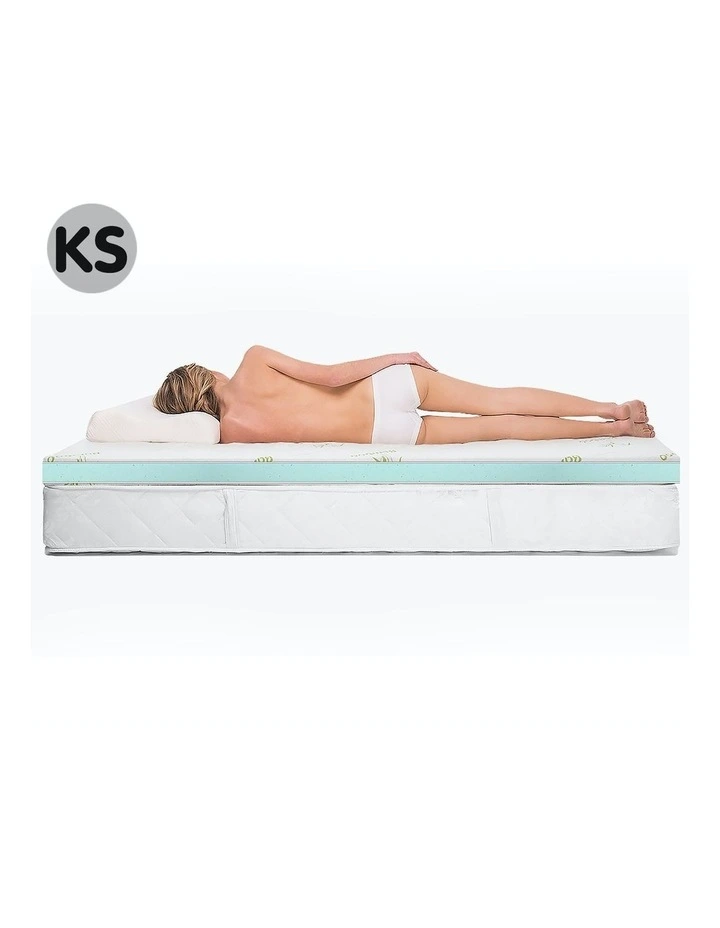 Cool Gel Memory Foam 8cm Mattress Topper Bamboo Fabric Cover Ecologic King Single Laura Hill Cool Gel Memory Foam 8cm Mattress Topper Bamboo Fabric Cover Ecologic King Single -Sheridan Shop unnamed file 1000