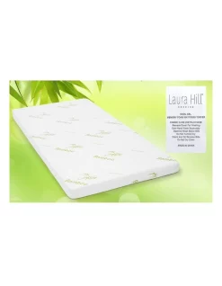 Laura Hill Cool Gel Memory Foam 8cm Mattress Topper Bamboo Fabric Cover Ecologic King Single 7 Laura Hill Cool Gel Memory Foam 8cm Mattress Topper Bamboo Fabric Cover Ecologic King Single -Sheridan Shop unnamed file 1004