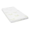 Laura Hill Cool Gel Memory Foam 8cm Mattress Topper Bamboo Fabric Cover Ecologic Single