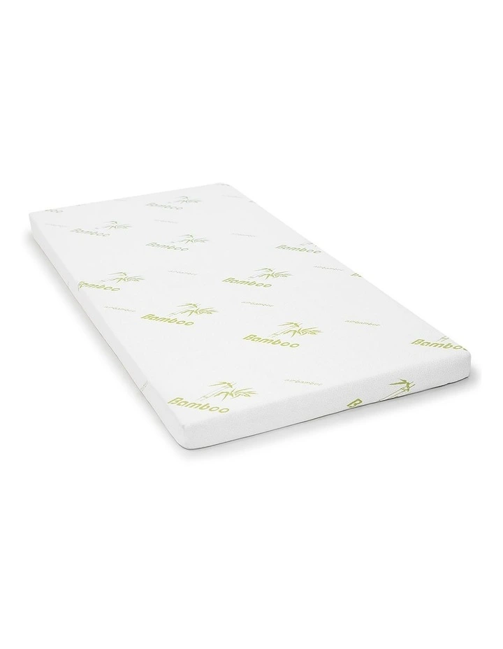 Laura Hill Cool Gel Memory Foam 8cm Mattress Topper Bamboo Fabric Cover Ecologic Single 3 Laura Hill Cool Gel Memory Foam 8cm Mattress Topper Bamboo Fabric Cover Ecologic Single