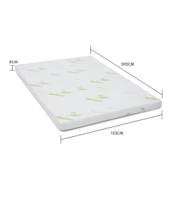 Laura Hill Cool Gel 8cm Memory Foam Mattress Topper Queen -Sheridan Shop unnamed file 1049