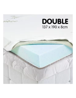 Laura Hill Cool Gel Memory Foam 8cm Mattress Topper Bamboo Fabric Cover Ecologic Queen King 11 Laura Hill Cool Gel Memory Foam 8cm Mattress Topper Bamboo Fabric Cover Ecologic Queen King -Sheridan Shop unnamed file 1052