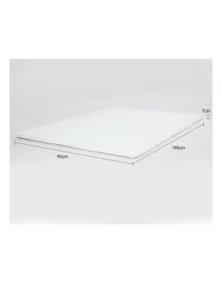 Laura Hill High Density 7cm Mattress Foam Topper Single -Sheridan Shop unnamed file 1070