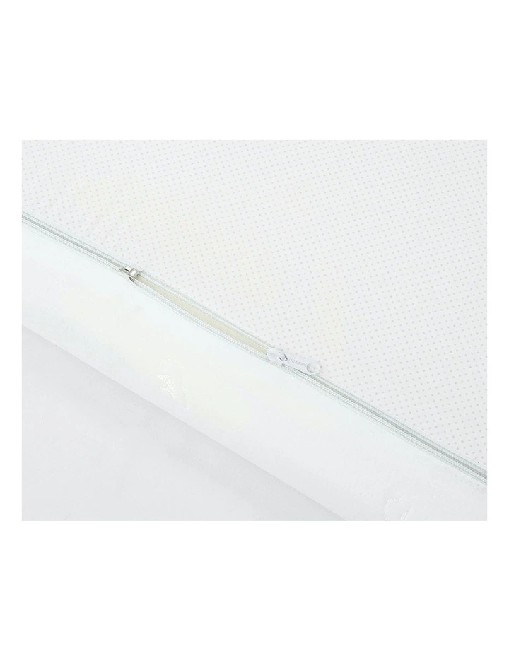 Laura Hill New Foam Mattress 5cm Topper Underlay Fabric Jacquard Cover Double Protector - Image 6