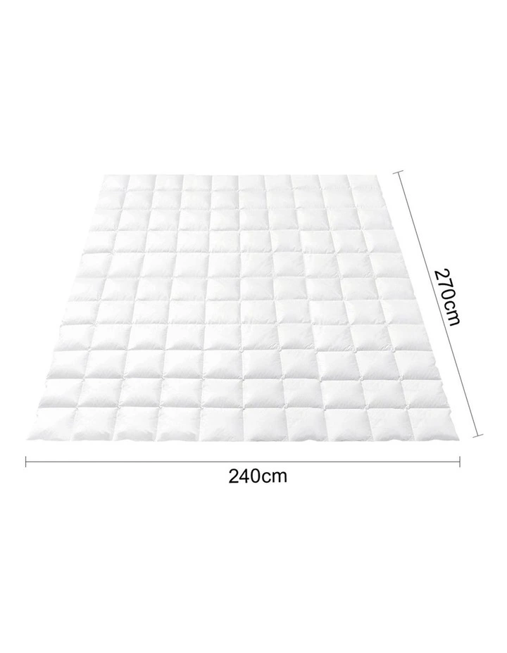 Giselle Bedding Super King Size Duck Down Quilt - Image 2