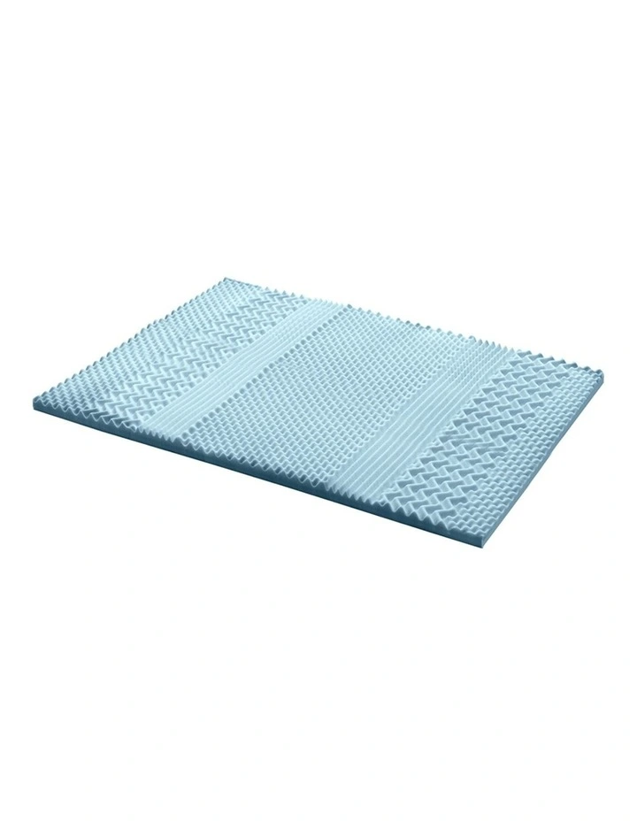 Giselle Bedding COOL GEL Memory Foam Mattress Topper BAMBOO 5CM 7-Zone Double 3 Giselle Bedding COOL GEL Memory Foam Mattress Topper BAMBOO 5CM 7-Zone Double
