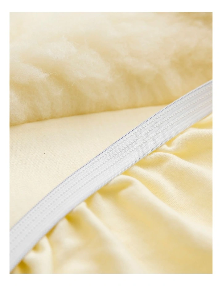 MiniJumbuk SleepCalm Kids Wool Fleece Mattress Topper - Image 4