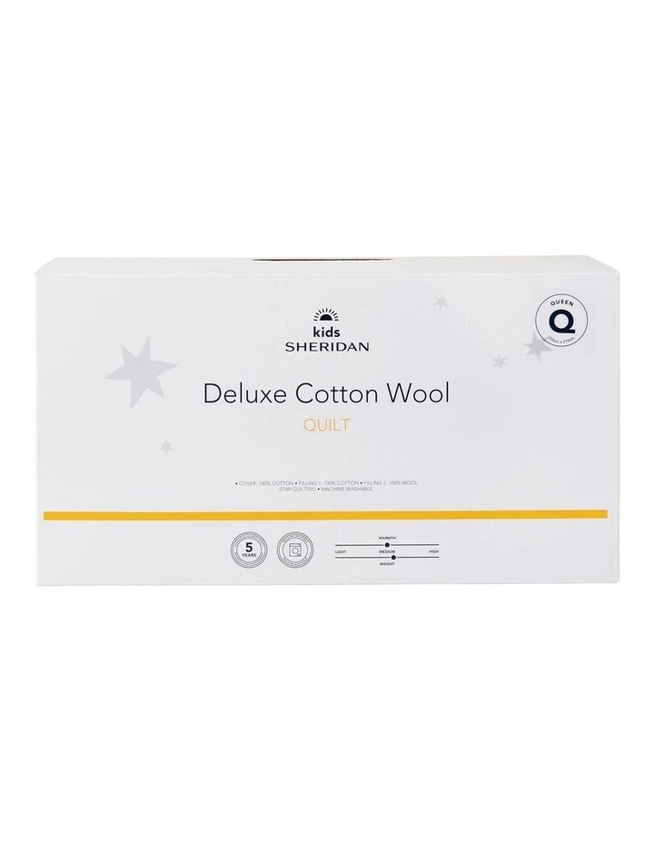 Sheridan Kids Deluxe Cotton Wool Quilt 4 Sheridan Kids Deluxe Cotton Wool Quilt - Image 2