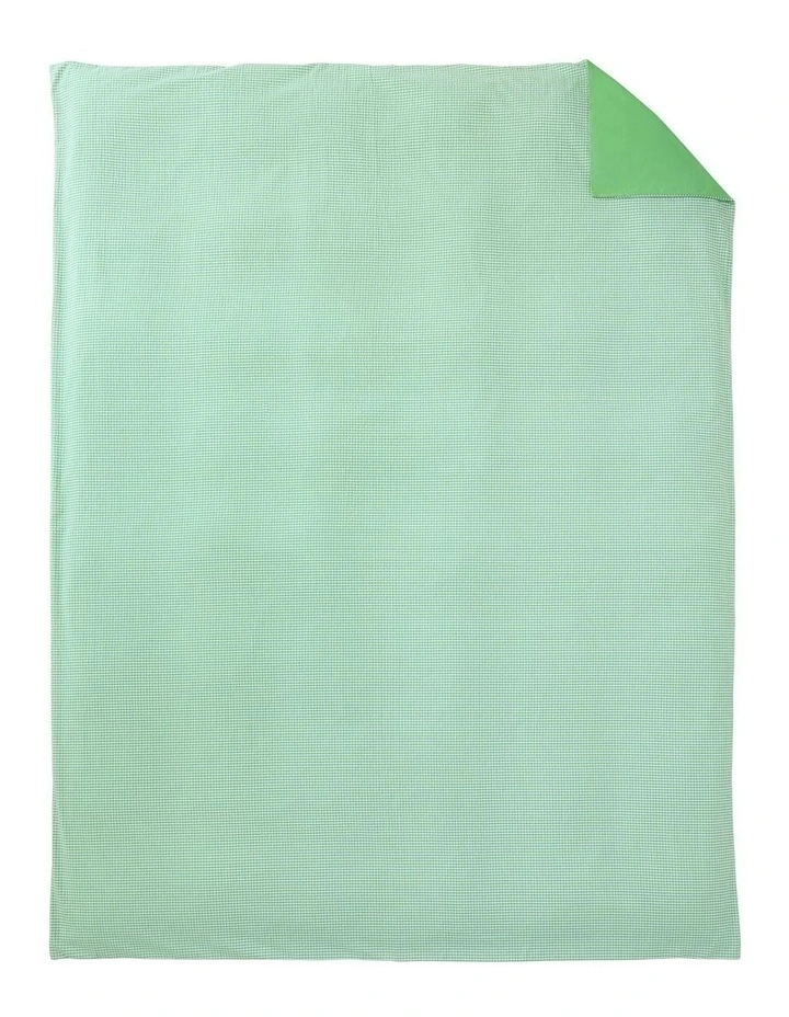 Sheridan Kid's Kiko Quilt Cover In Green - Image 2