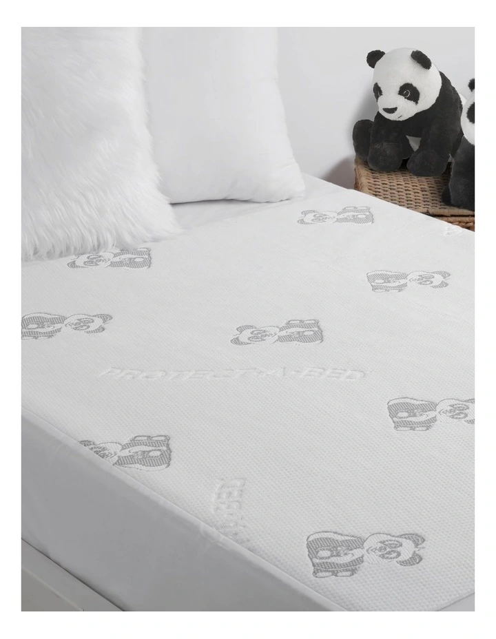 Protect-A-Bed Night Night Bedwetting Kit With Linen Protector & Top Sheet In White - Image 3