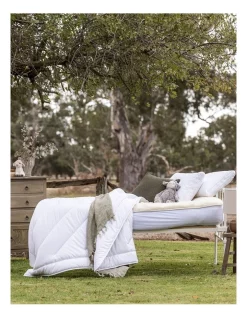 MiniJumbuk SleepCalm Kids Wool Cotton Quilted Pillow 7 White -Sheridan Shop unnamed file 1373