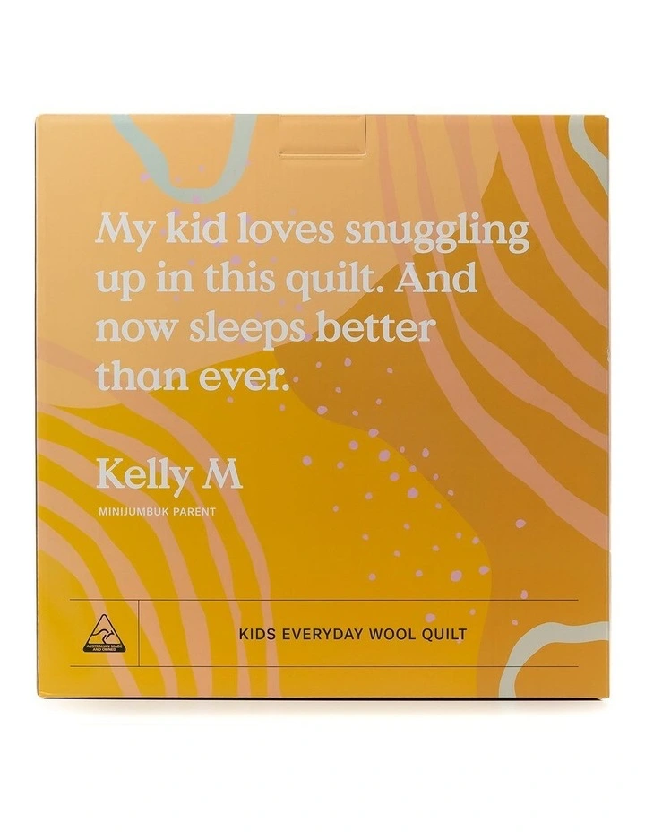 MiniJumbuk SleepCalm Kids Everyday Wool Quilt 4 MiniJumbuk SleepCalm Kids Everyday Wool Quilt - Image 2