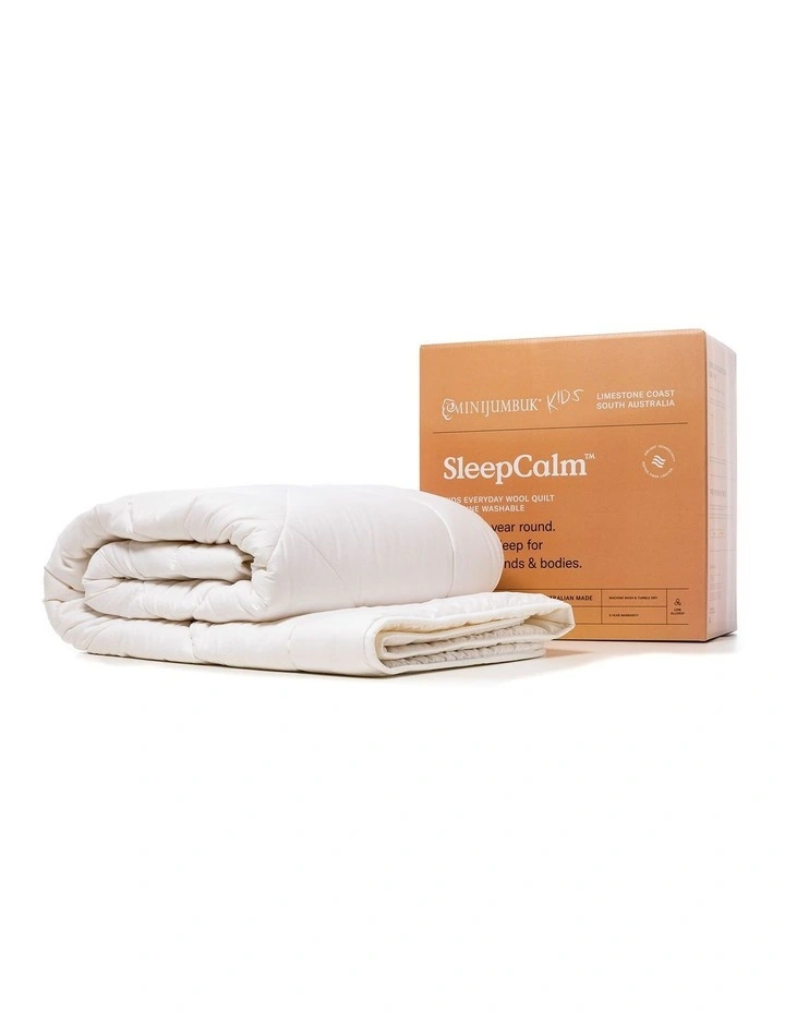 MiniJumbuk SleepCalm Kids Everyday Wool Quilt 5 MiniJumbuk SleepCalm Kids Everyday Wool Quilt - Image 3