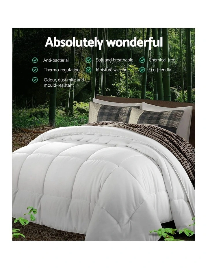 Giselle Bedding Bamboo Microfiber Microfibre Quilt 6 Giselle Bedding Bamboo Microfiber Microfibre Quilt - Image 4