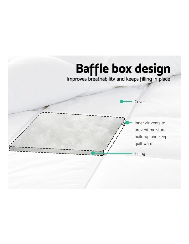 Giselle Bedding Bamboo Microfiber Microfibre Quilt 7 Giselle Bedding Bamboo Microfiber Microfibre Quilt - Image 5