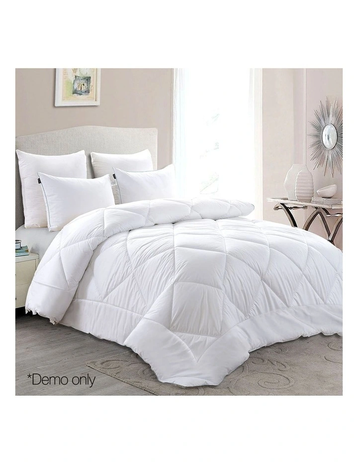 Giselle Bedding King Size 400GSM Microfibre Quilt - Image 3