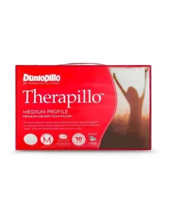 Dunlopillo Therapillo Premium Memory Foam Medium Profile Pillow