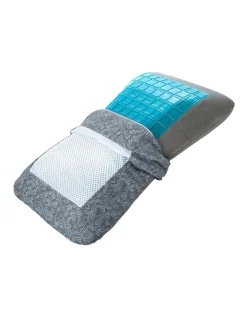 Royal Comfort Charcoal Gel Cool Memory Foam Pillow