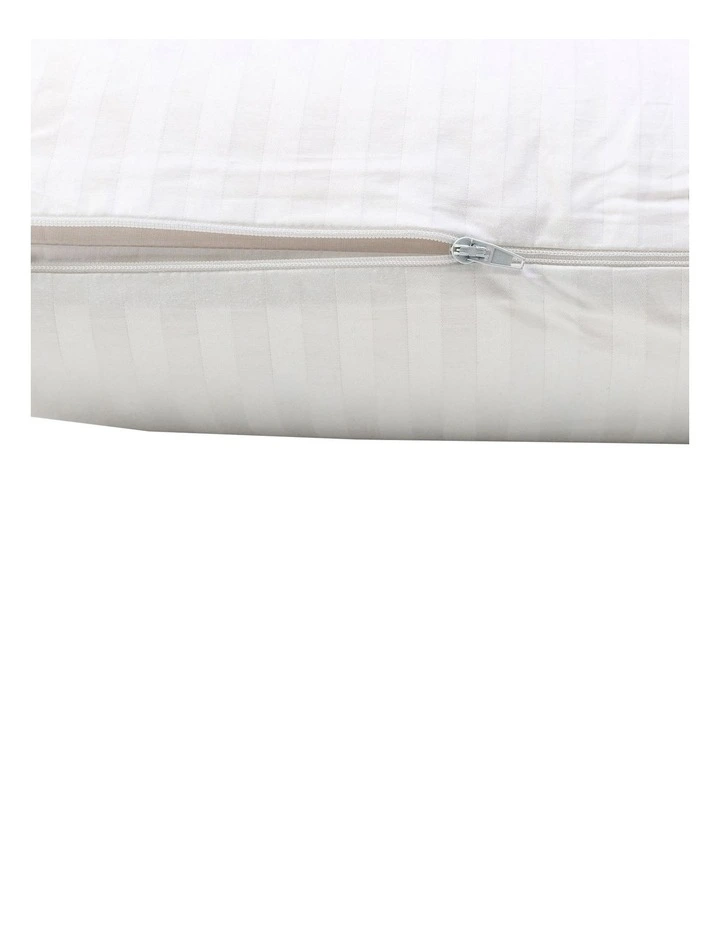 Dunlopillo Luxurious High Profile & Medium Feel Latex Pillow In White - Image 3