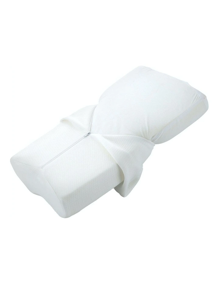 Royal Comfort Gel-Infused Contoured Memory Foam Pillow Single Pack - Image 3