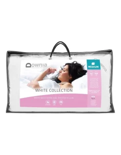 Downia White Collection Duck Down Pillow White