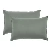 Royal Comfort Charcoal Bamboo Pillow Twin Pack