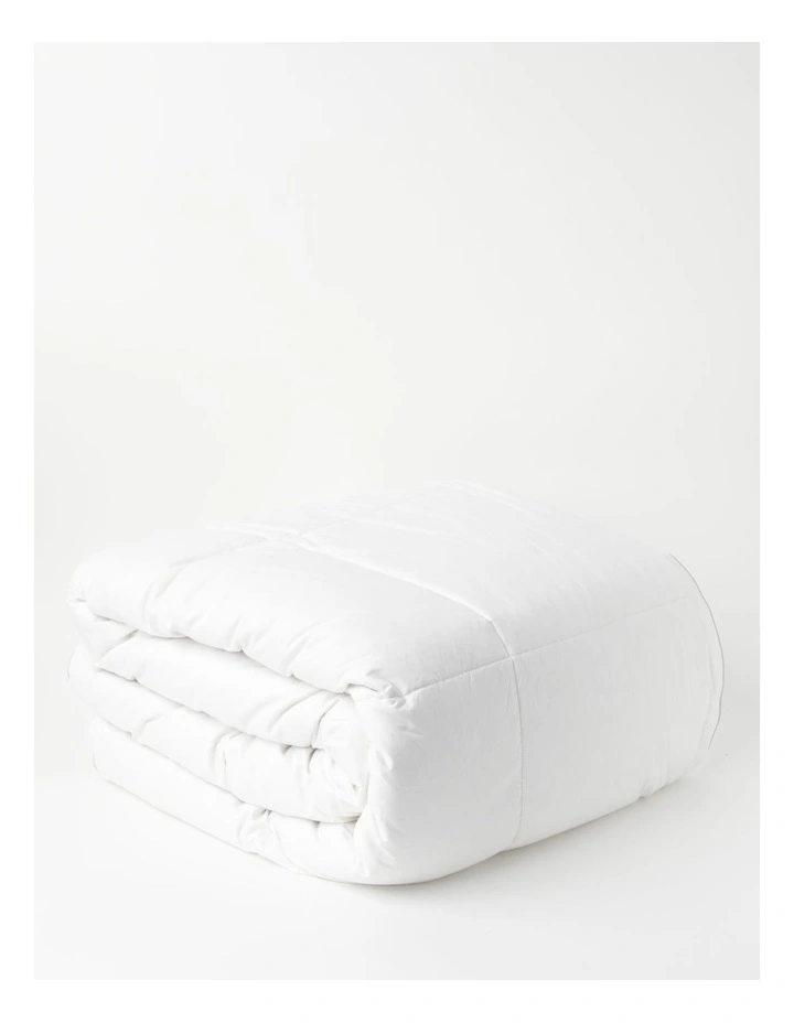 Heritage 50/50 Duck Down & Feather Quilt White - Image 2