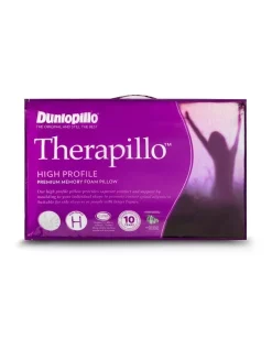 Dunlopillo Therapillo Premium Memory Foam High Profile Pillow