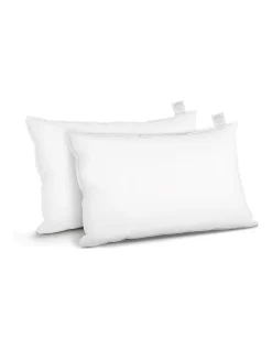 Giselle Bedding Goose Feather Down Twin Pack Pillow