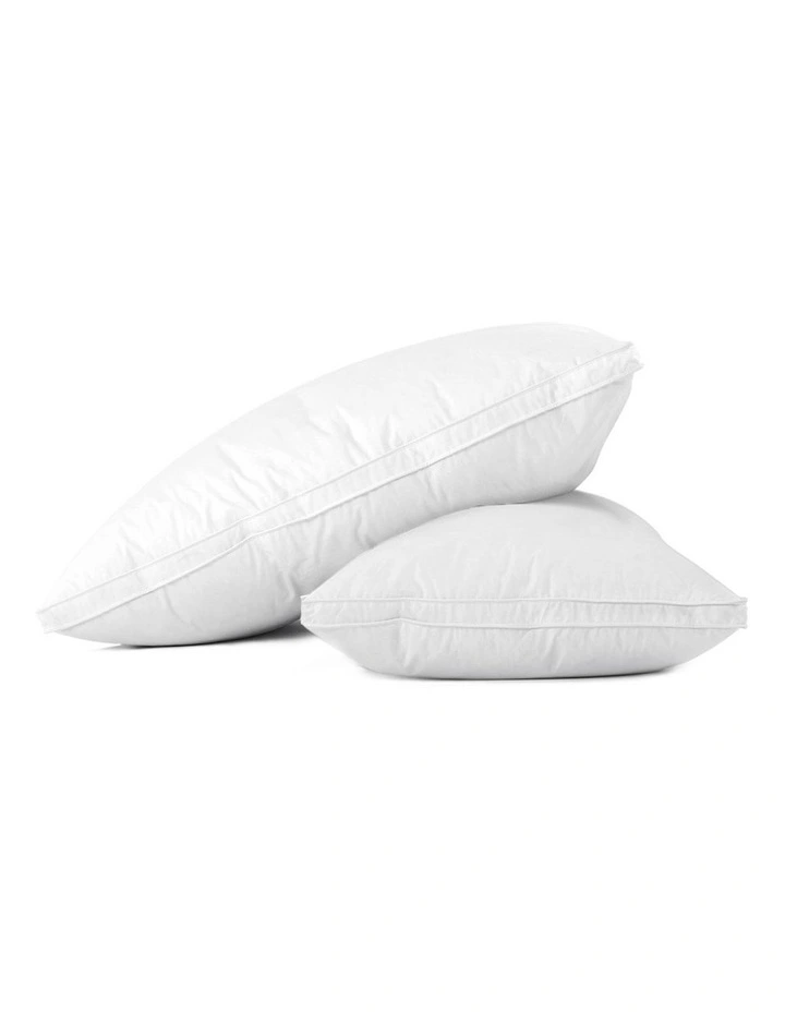 Giselle Bedding Goose Feather Down Twin Pack Pillow - Image 4