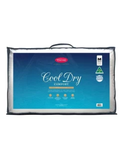 Tontine Classic Cool Dry Comfort Medium Density Pillow