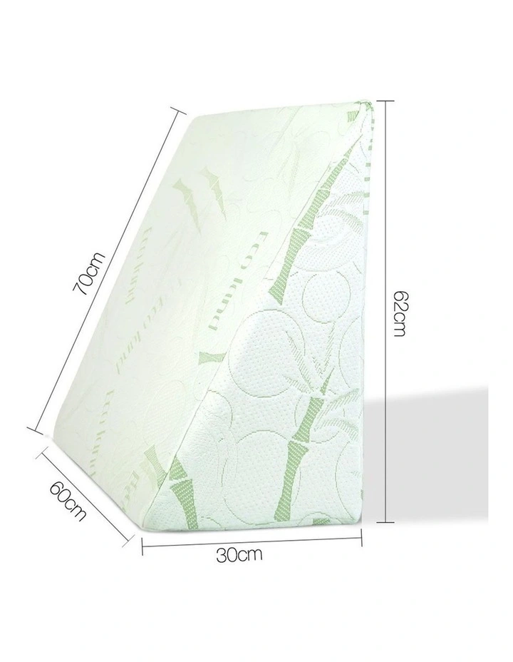 Giselle Bedding Foam Wedge Back Support Pillow - Image 2