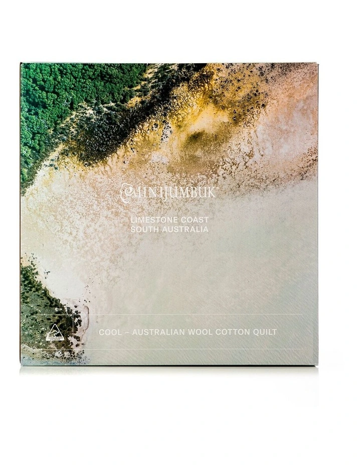 MiniJumbuk Cool Australian Wool Cotton Quilt - Image 2