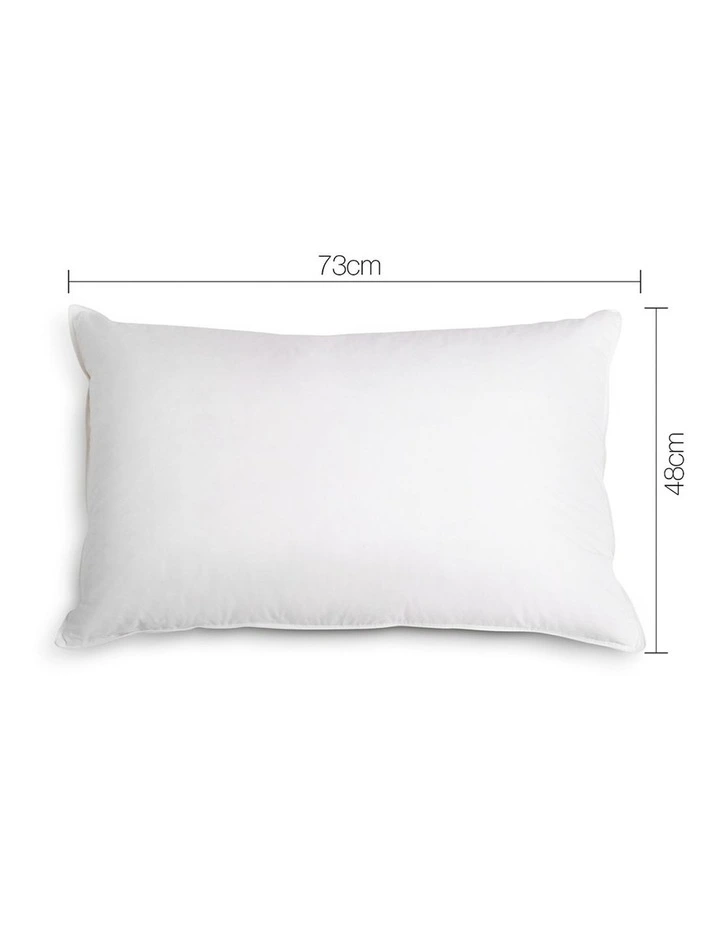 Giselle Bedding Set Of 4 Medium & Firm Cotton Pillows - Image 2