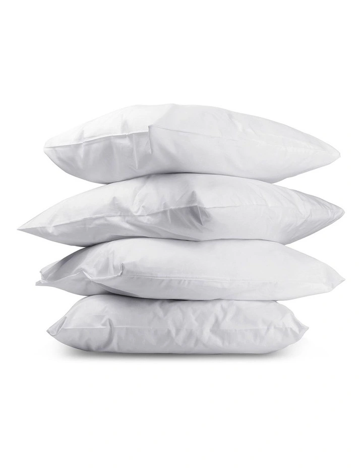 Giselle Bedding Set Of 4 Medium & Firm Cotton Pillows - Image 3