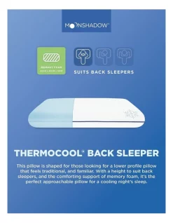 Moonshadow THERMOCOOL Back Sleeper Pillow In White 12 Moonshadow THERMOCOOL Back Sleeper Pillow In White -Sheridan Shop unnamed file 529