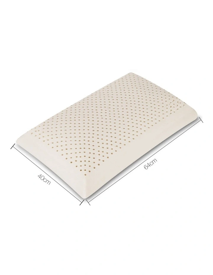 Giselle Bedding Set Of 2 Natural Latex Pillow - Image 2