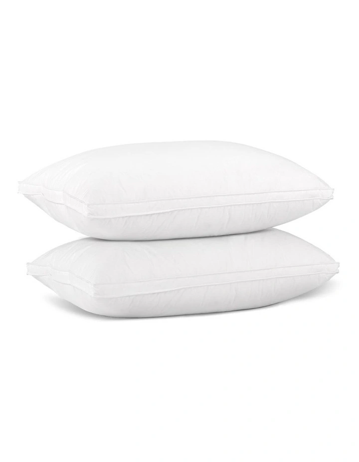 Giselle Bedding Duck Feather Down Twin Pack Pillow - Image 5