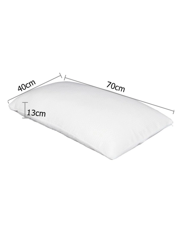 Giselle Bedding Set Of 2 Visco Elastic Memory Foam Pillows - Image 2