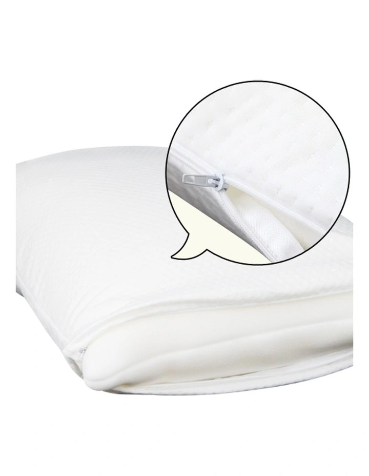 Giselle Bedding Set Of 2 Visco Elastic Memory Foam Pillows - Image 4
