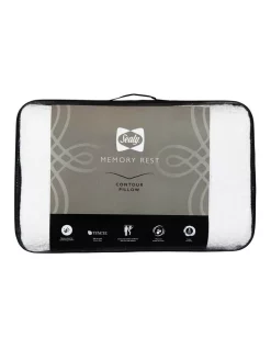 Sealy Contour Memory Rest Memory Foam Pillow