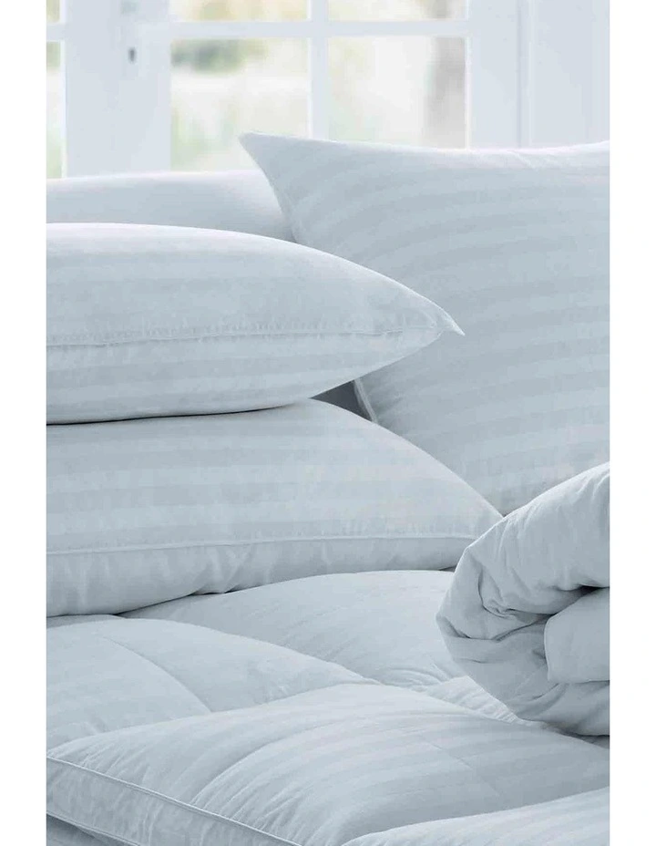 Sheridan Deluxe 50/50 White Goose Feather & Down Pillow In White - Image 2