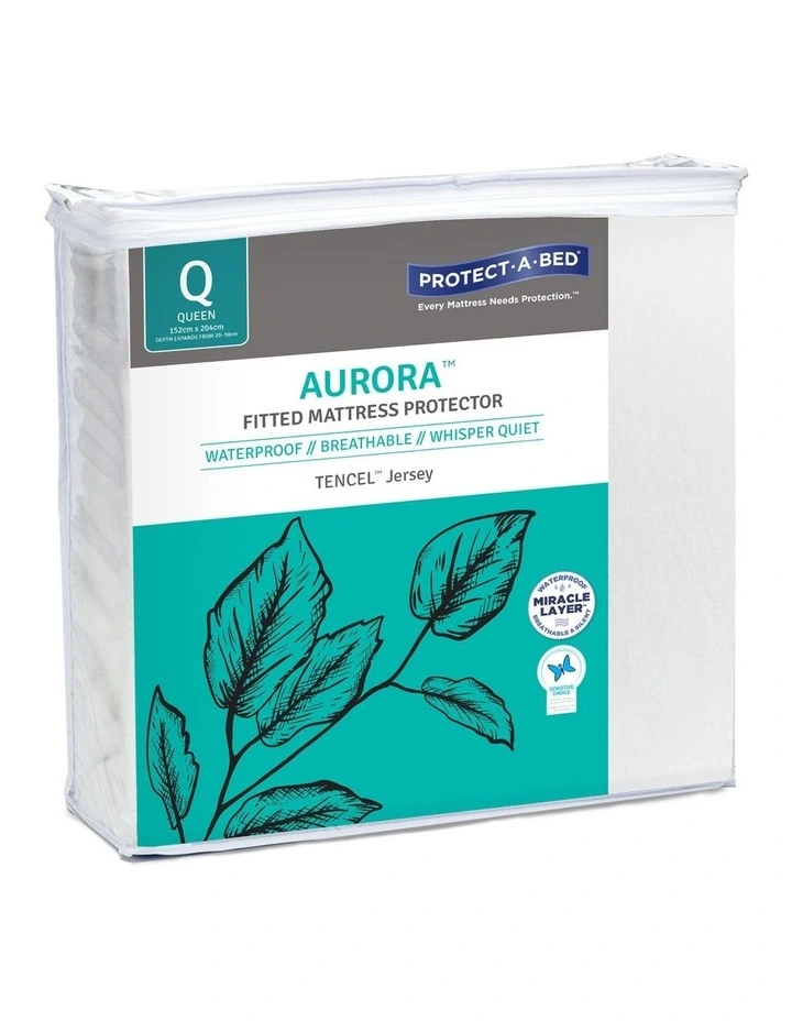 Protect-A-Bed Aurora TENCEL Waterproof Fitted Mattress Protector