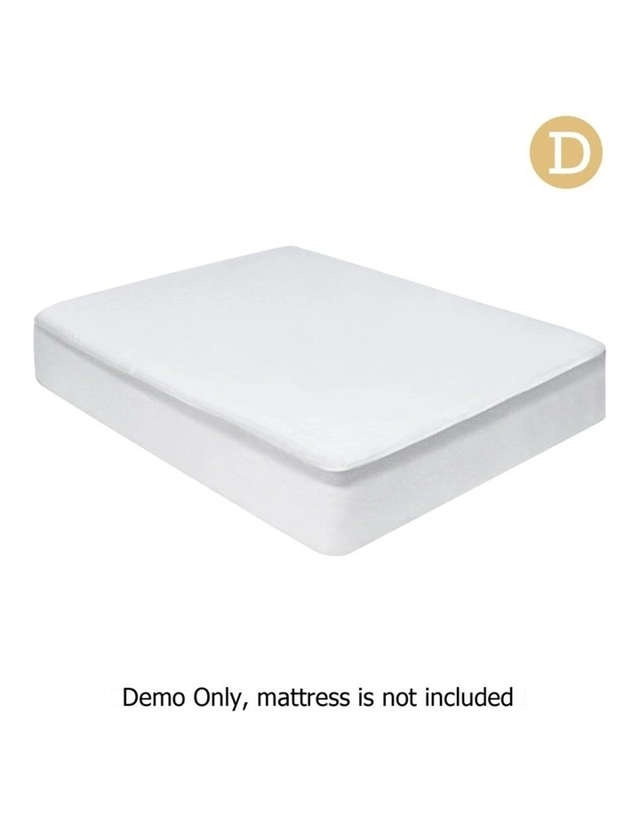 Giselle Bedding Double Size Waterproof Bamboo Mattress Protector 3 Giselle Bedding Double Size Waterproof Bamboo Mattress Protector
