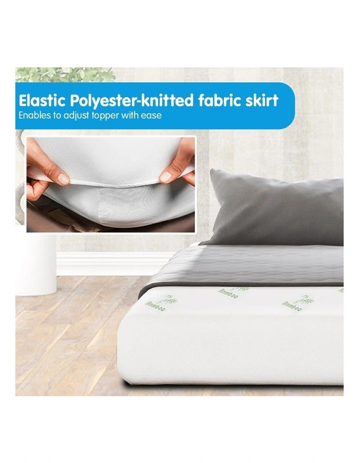 Laura Hill New Luxury Bamboo Comfortable Fully Fitted Bed Mattress Protector King 5 Laura Hill New Luxury Bamboo Comfortable Fully Fitted Bed Mattress Protector King - Image 3