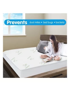 Laura Hill New Luxury Bamboo Comfortable Fully Fitted Bed Mattress Protector King 14 Laura Hill New Luxury Bamboo Comfortable Fully Fitted Bed Mattress Protector King -Sheridan Shop unnamed file 767