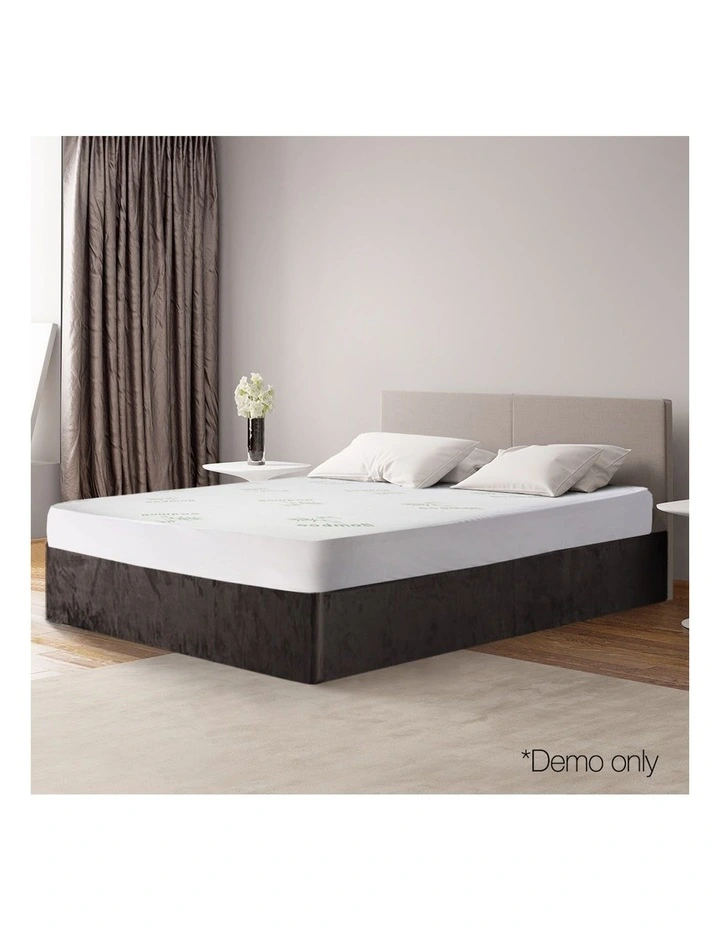 Giselle Bedding Bamboo Mattress Protector Double - Image 3