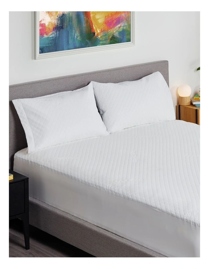 Protect-A-Bed Aero Cotton Quilted Waterproof Pillow Protector - Image 2