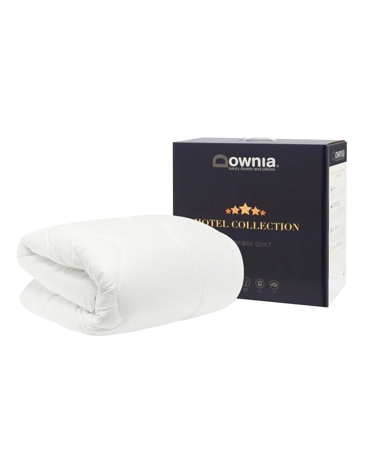 Downia Hotel Collection Microfibre Quilt White - Image 3