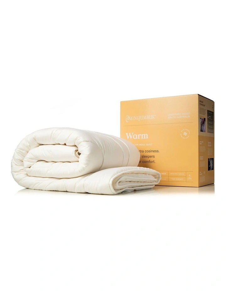MiniJumbuk Warm Australian Wool Quilt - Image 3